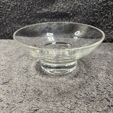 Beautiful Small Round Elegant Dartington Crystal Bowl -  14cm