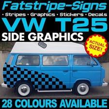 to fit VW T25 STRIPES GRAPHICS