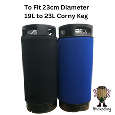 Neoprene Corny Keg Koozie Insulated Jacket Parker Cornelius Homebrew Beer 19L