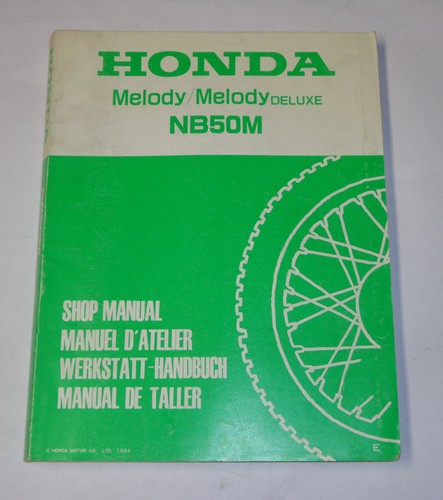 Workshop manual honda m - workshop,