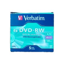 Verbatim DVD-RW 4x 4.7GB (Pack