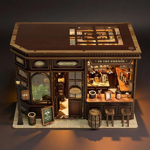 Wooden book nook kit - nook, diy