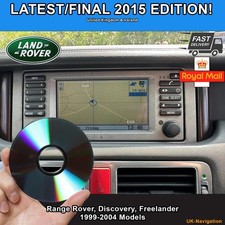 SAT NAV DISC FOR LAND ROVER