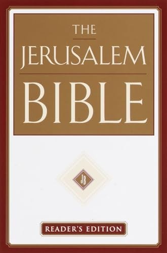 Jerusalem bible reader s - jerusalem, bible-jr: