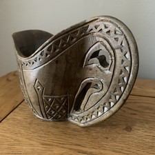 Vtg Wooden Carved Shepherds