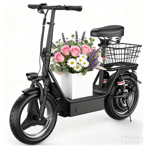 Electric scooter with seat - scooter,