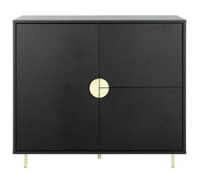 Habitat nara black - black, wooden