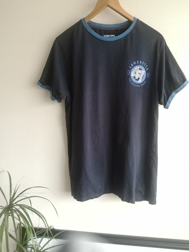 Lambretta navy blue ringer - lambretta,