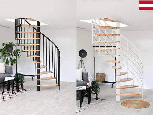 Indoor space saving - space-saving, spiral