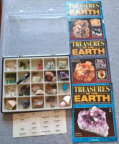 Rocks gems minerals with - &,