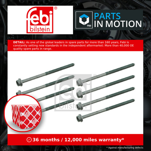 Cylinder head bolts fits - cylinder,