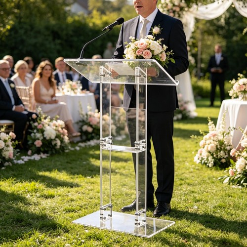 Acrylic lectern podium - acrylic,