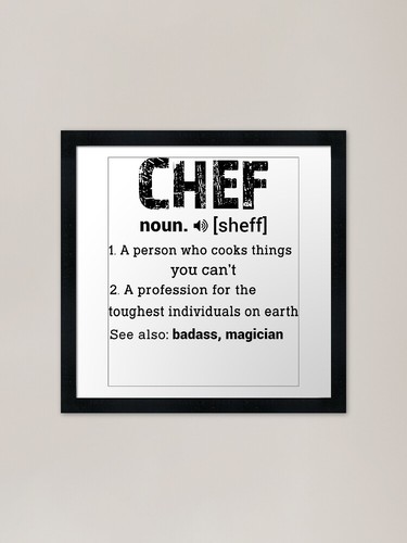 Chef noun sheff person who - a,