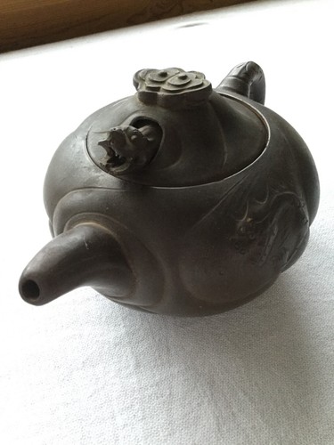 Vintage chinese clay person - chinese, 1-person