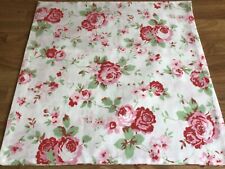 16” Cushion Cover Made W/ IKEA Rosali Rose Cream Cotton Lightweight Fabric New