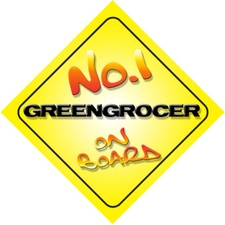 No.1 Greengrocer On Board Car