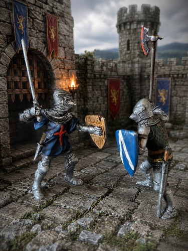 Medieval knights x11 - ,