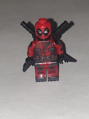 Deadpool lego figure - lego, custom