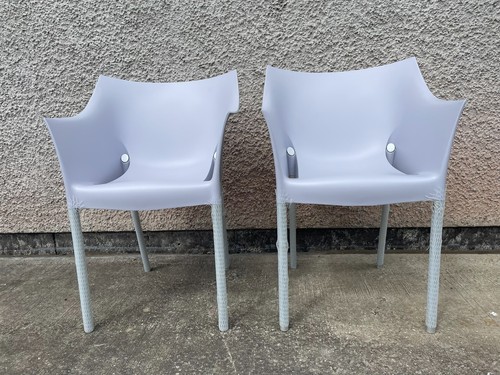Pair kartell no chairs - of, 'dr