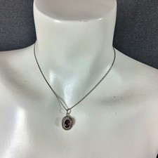 Vintage Mounted Faceted Stone