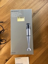 John Lewis Hand Blender- Brushed Stainless Steel- 200W