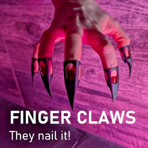 Long fingernail claws for - long,