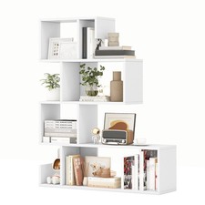 5-Tier S-Shaped Bookshelf