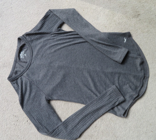 Women grey hollister top - grey,