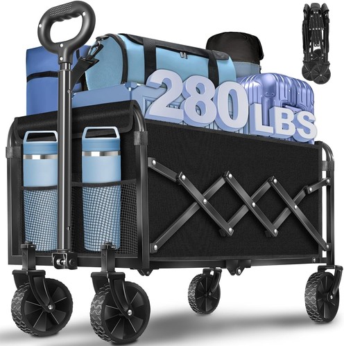 Folding wagon cart - folding,
