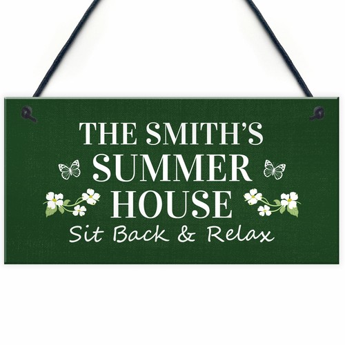 Summer house personalised - summer,