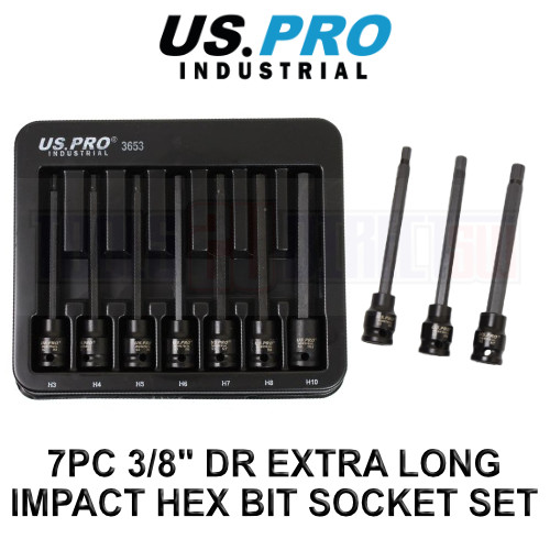 Pro industrial 7pc - industrial, 3/8"
