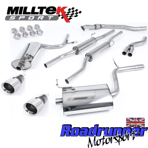 Milltek exhaust audi 0 - a4, 2.0