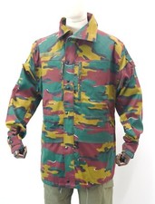 NEW Belgian Army M90 Jigsaw Camo Field Jacket Camouflage Military Coat Surplus