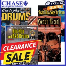Learn To Play Drums - Drum Tutor Lesson Book CD DVD --