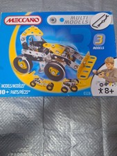 Meccano Multi Models 3 Models 2520. Checked & Complete - See Photos - Age 8+