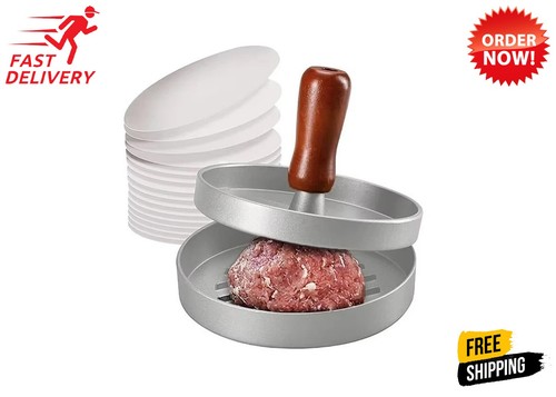 Burger press non - press, non-stick