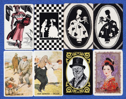 Vintage swap playing cards - swap,