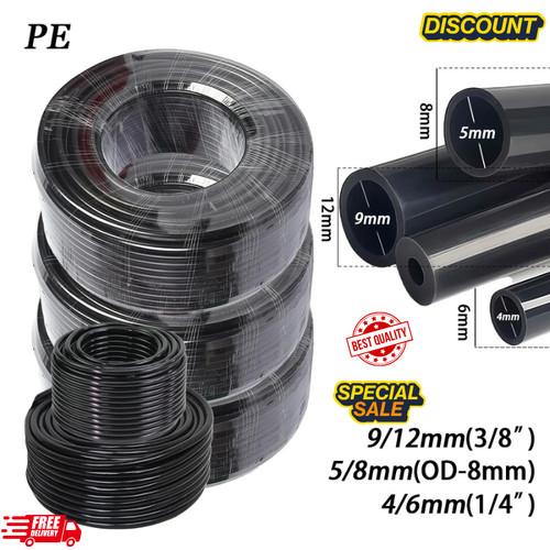 Black ldpe drip irrigation - black,