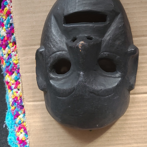 Hand carved wooden african - hand,