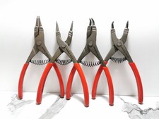 FACOM 4PC EXTERNAL INTERNAL STRAIGHT ANGLED CIRCLIP PLIERS SET REF5561