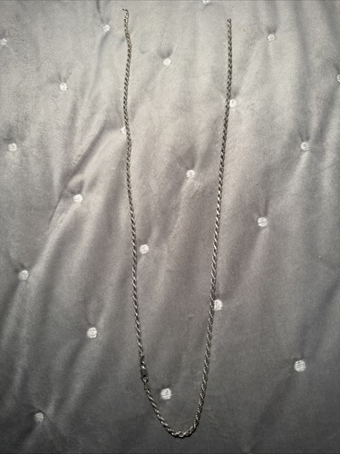 925 sterling silver rope chain - 925,