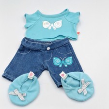Design A Bear Teddy Outfit Butterfly Theme For 15 Inch Bear Toy.