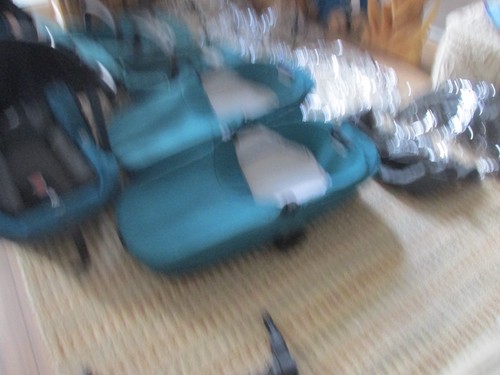 Double stroller complete set - double,