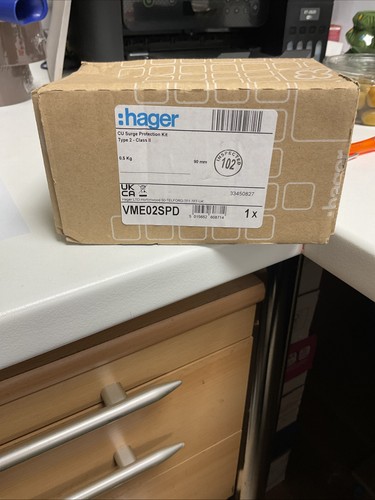 Hager spd consumer unit surge - unit,