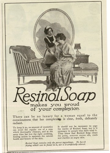 1919 resinol soap - 1919, woman