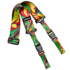 NEW Dimarzio DD2241 GREEN UNIVERSE Vai Cliplock Strap Ibanez Jem Swirl 7V PAW