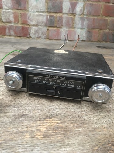 Vintage motorola model 124 - vintage,