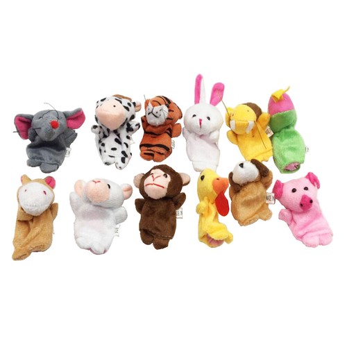 12pcs finger puppets cloth - 12pcs,