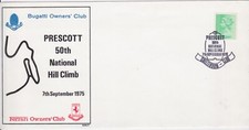 GB 1975 Prescott 50th National Hill Climb Bugatti & Ferrari Owners Club FDC