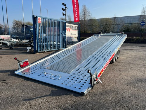 Hydraulic tilt bed - 6m, trailer